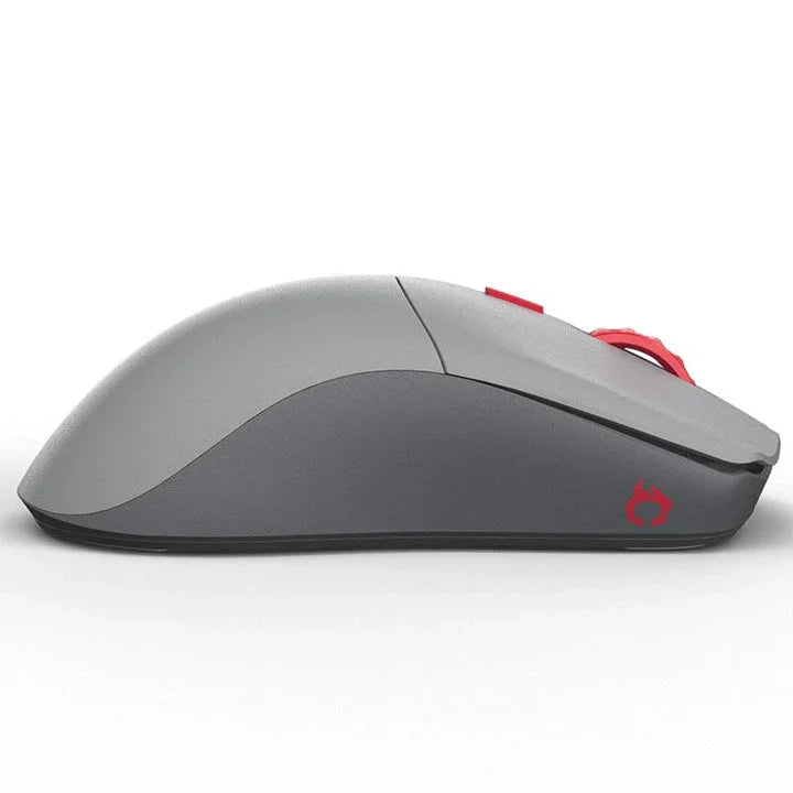 Glorious Series One PRO Wireless Mouse - Centauri - Grey/Red - Forge - Tashqila Glorious Series One PRO Wireless Mouse - Centauri - Grey/Red - Forge - Tashqila